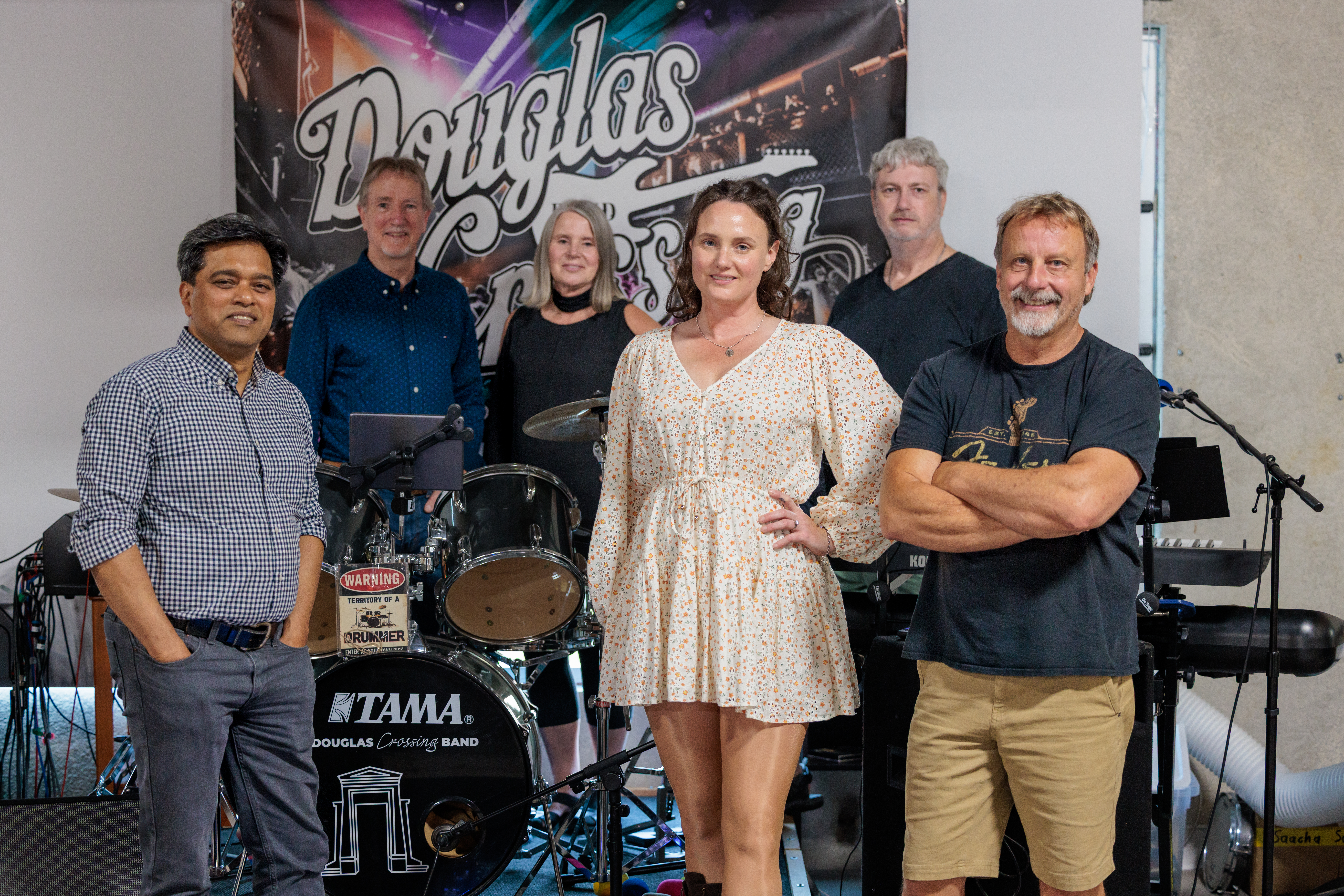 Douglas Crossing Band performing